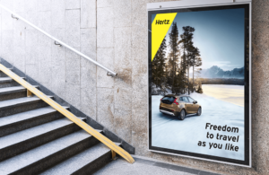 Freedom to Travel ver. 2 - Hertz billboard