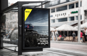 Freedom to Travel ver. 3 - Hertz billboard