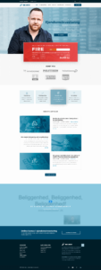 Blue Lobster - redesign af website