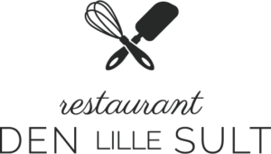 Billigt logo til restaurant eller café - sort