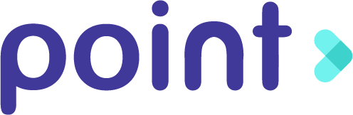Point logo med pil