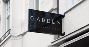 Garden Restaurant & Bar Logodesign_cover