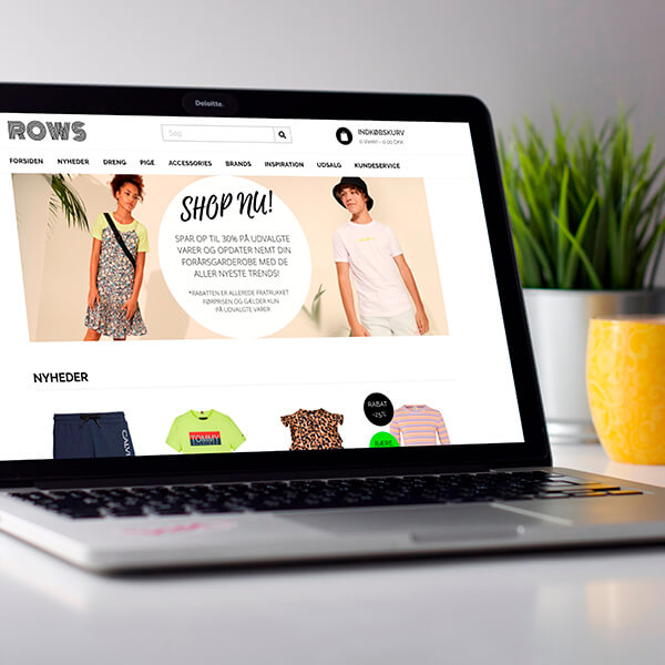 Rows webdesign shoporama